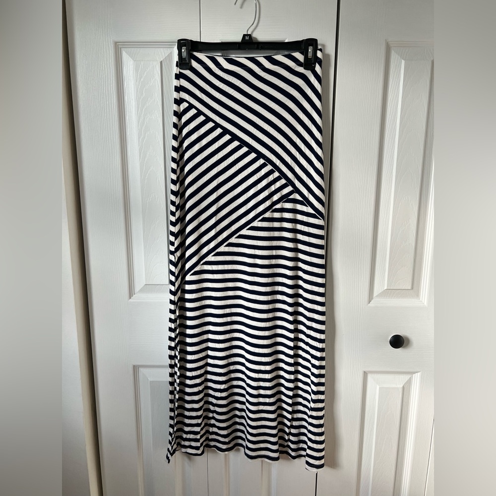 Striped Maxi Skirt